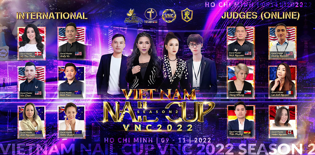Viet Nam Nail Cup 2022 - sự kiện chuyên nghiệp hàng đầu ngành Nail Việt 2 Vietnam nail cup 19