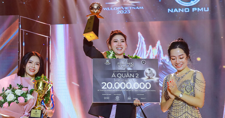Master Tô Hoàng Ngân chinh phục giải thưởng Á quân 2 ở hạng mục Phun môi tại WULOP Vietnam Championship 2023