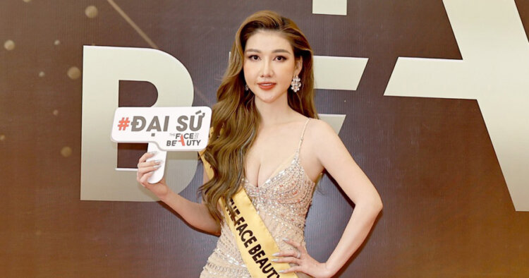 Á hậu Dương Thanh Nhàn làm nên tên tuổi với vai trò Đại sứ làm đẹp quốc tế tại The Face Beauty 2023