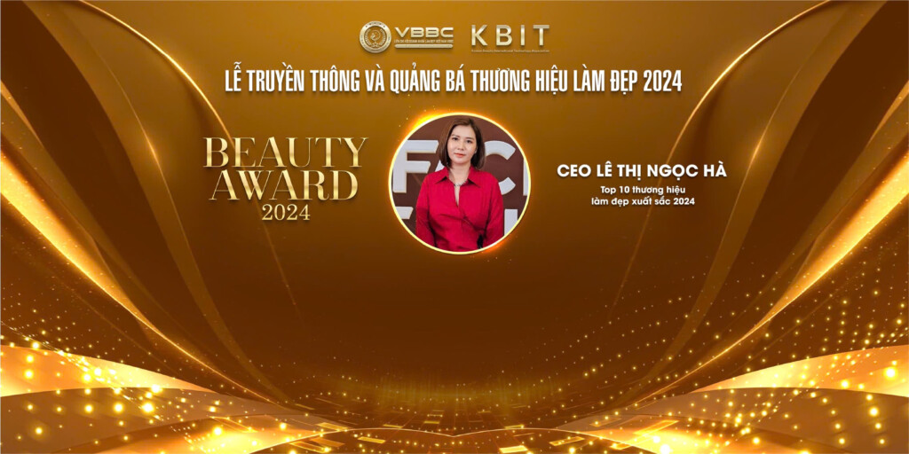 ceo le thi ngoc ha top 10 thuong hieu lam dep xuat sac 2024