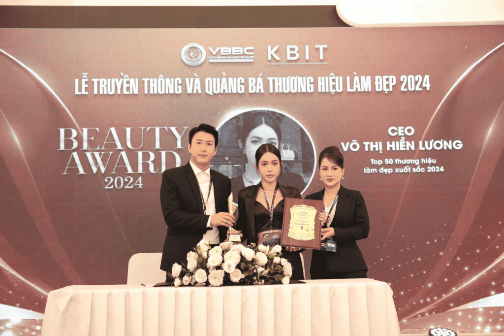 ceo vo thi hien luong top 50 thuong hieu lam dep xuat sac 2024 2