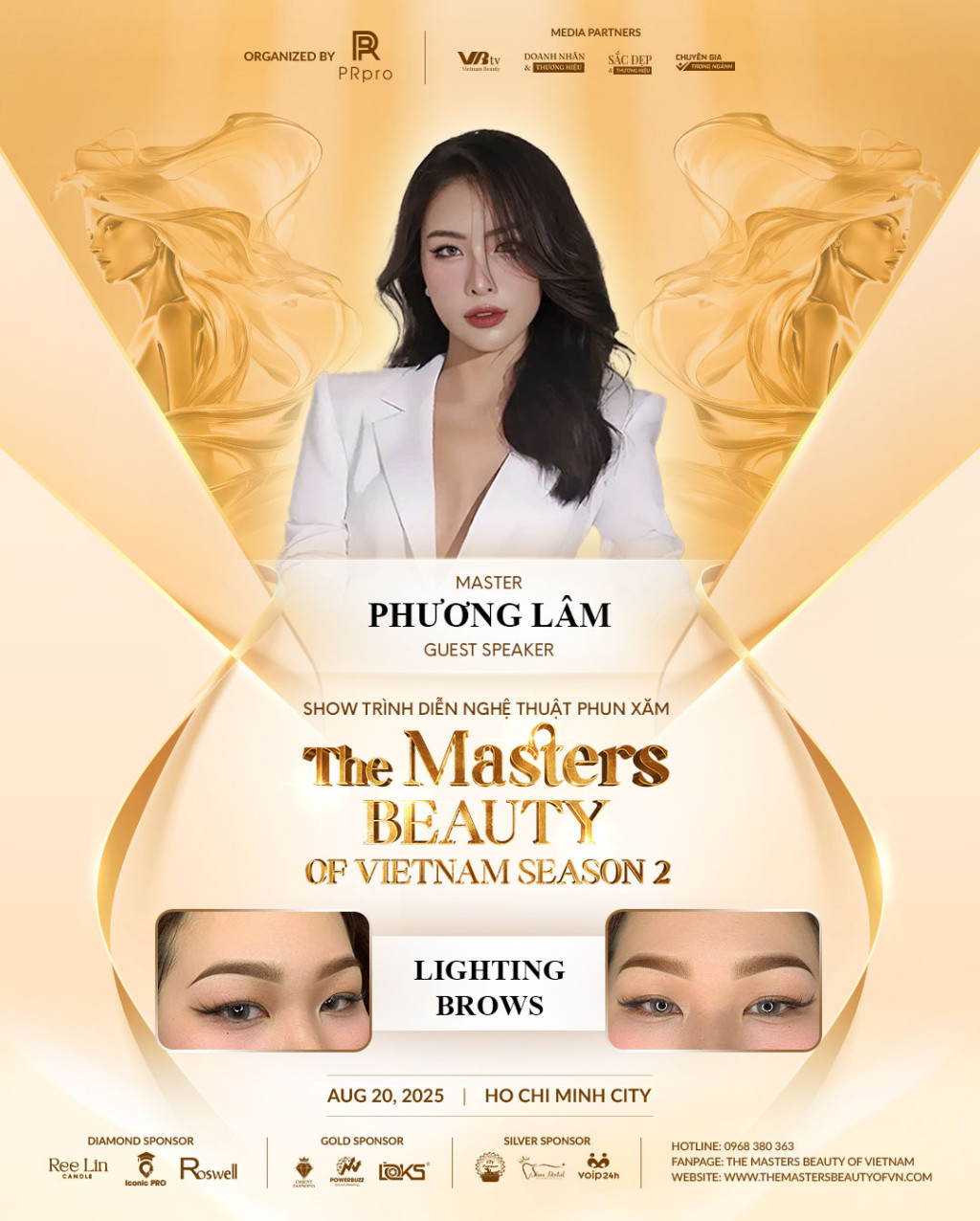 speaker lam phuong bieu tuong the he tre gop mat nang tam dang cap tai the masters beauty of vietnam season 2