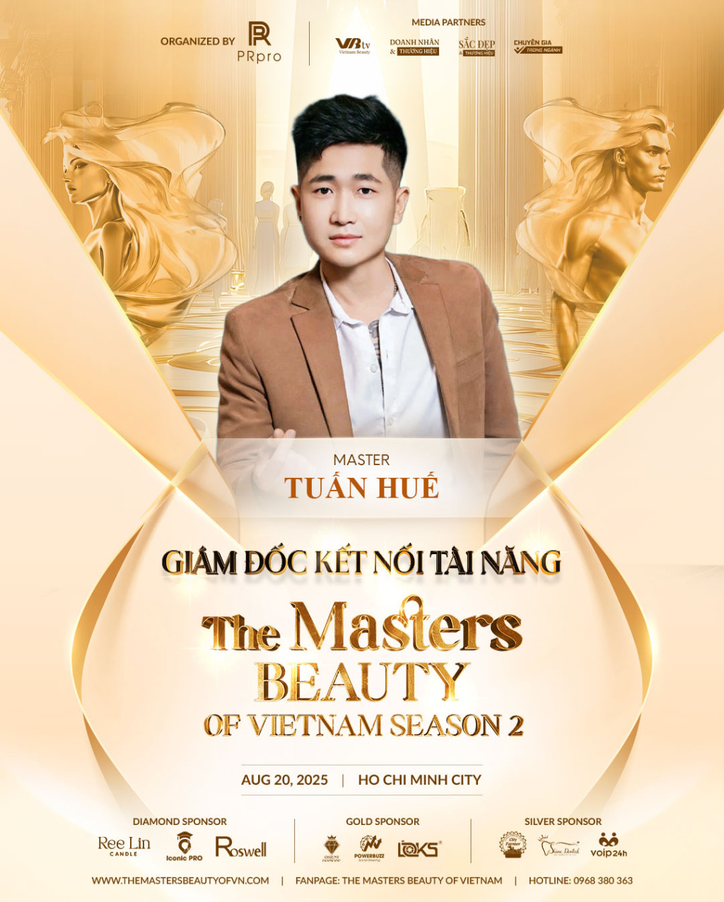 master tuan hue su gop mat dac biet trong vai tro giam doc tai the masters beauty of vietnam season 2 1