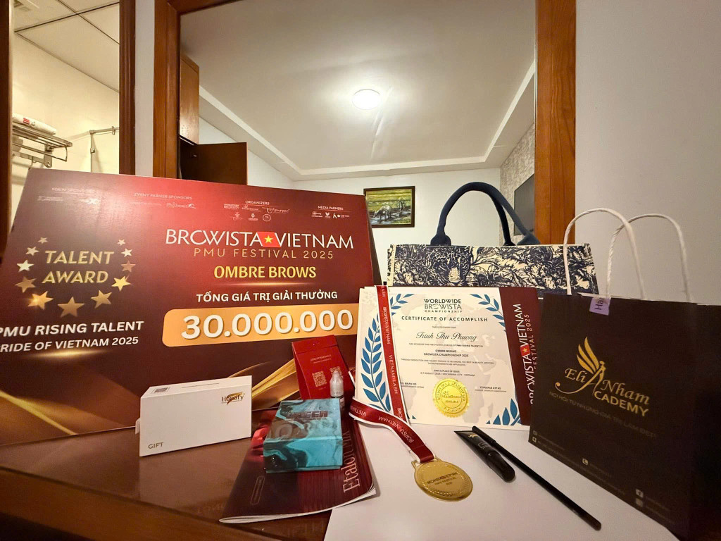 Xuất Sắc Chinh Phục Giải Tài Năng Ombrebrows Tại Browista Vietnam & Lash Championship 2025 – Chuyên Gia Trịnh Thu Phương Ghi Dấu Ấn Mạnh Mẽ 5 xuat sac chinh phuc giai tai nang ombrebrows tai browista vietnam lash championship 2025 chuyen gia trinh thu phuong ghi dau an manh me 5